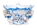 Continental Porcelain Pierced Footed Compote Bowl