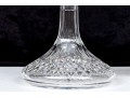 Waterford Cut Crystal Decanter With Stopper And Footed Pitcher