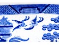 English Blue And White Transfer Ware 