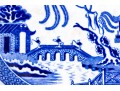 English Blue And White Transfer Ware 