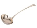 English Georgian Sterling Silver Punch Ladle     4.98 Troy Ozs. 
