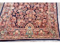 Hand-Knotted Persian Sarouk Wool Carpet, 7' X 4'-4