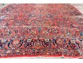 Persian Hand-Knotted Wool Persian Sarouk, Ca. 1940's, 6'-5