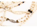 Collection Of Assorted Beaded Rice Style Cultured Freshwater Pearl Necklaces