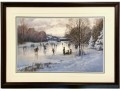 Paul Landry (Canadian/Am 1931-2018) Framed Signed Limited Edition Print 