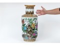 Decorative Chinese Famille Rose Porcelain Rouleau Vase