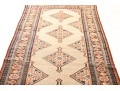 Persian Causcian Hand-knotted Wool Runner, 15'-8