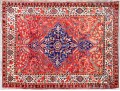 A Fine Persian Kashan Hand-Knotted Wool Carpet, 6'-5