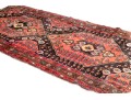 Hand-knotted Wool Persian Runner, 4'-5 1/2