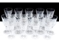 Set Of Eighteen Waterford Crystal 
