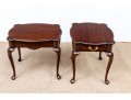 Pair Of Harden Georgian Style Cherry End Tables