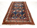 Fine Persian Tribal Hand-Knotted Wool Runner, 12' - 3'-5