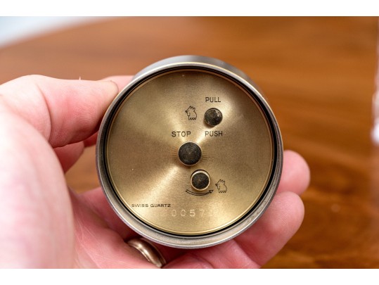 Collection Of Table Top Clocks And Box Including Tiffany & Co And Waterford