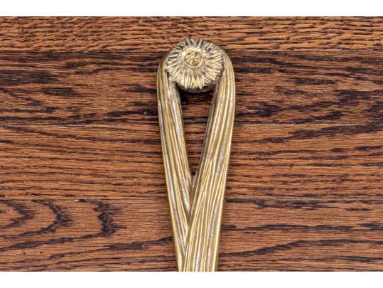 Pair Of French Louis XVI Style Dore Bronze Candle Sconces