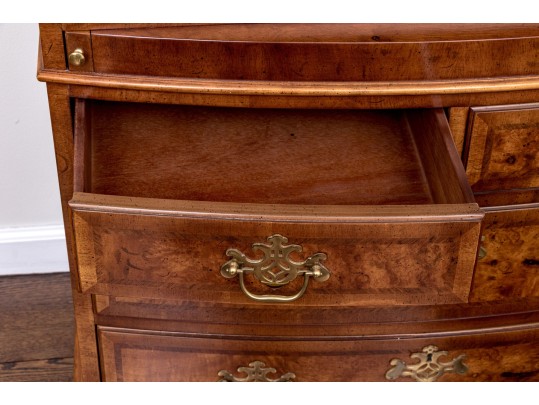 Stunning Illuminated Secretary Bow Front Chest