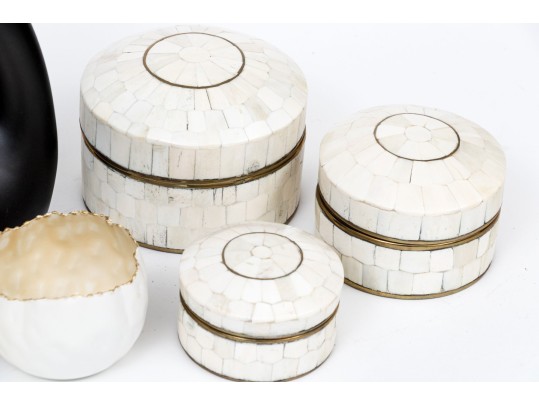 Tabletop Assortment Including Tiffany & Co. Water Pitcher