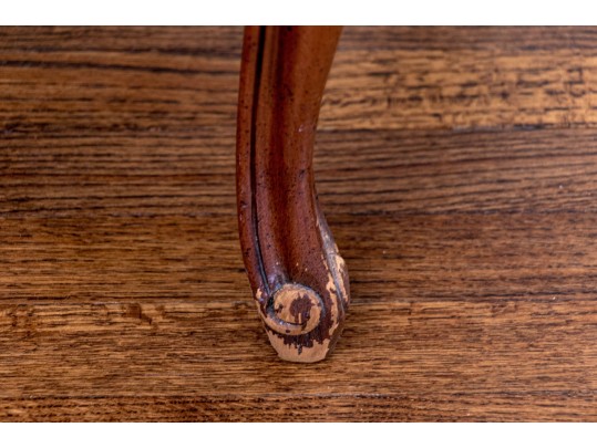 Pair Of Louis XV Style Fauteuils In Leopard Pattern Upholstery