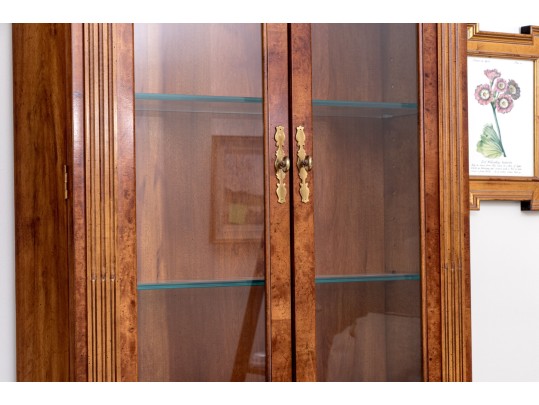 Stunning Illuminated Secretary Bow Front Chest