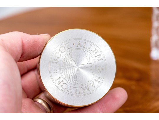 Collection Of Table Top Clocks And Box Including Tiffany & Co And Waterford