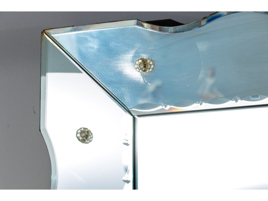 Attrib. Glen Leroux, Venetian Style Oversized Mirror