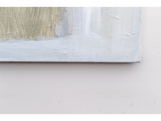 Signed Neil Abstract Painting On Canvas