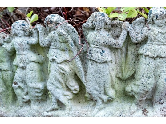 Nina Studios Quakertown Cast Stone Planter