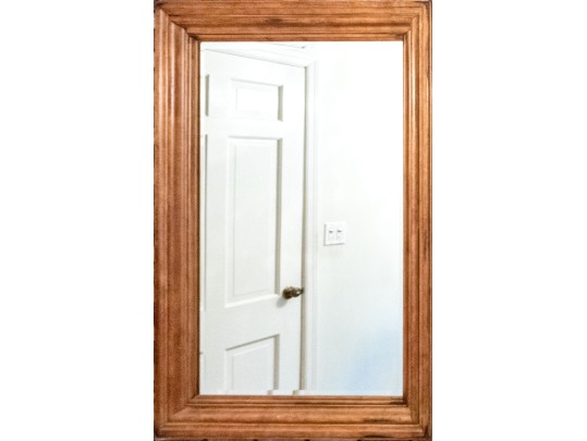 Rustic Chic Large Wooden Framed Mirror