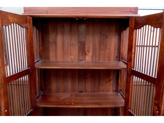 Indonesian Style Birdcage Bookcase (2 Of 2)