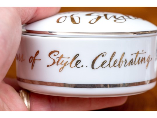 Collection Of Table Top Clocks And Box Including Tiffany & Co And Waterford