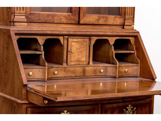 Stunning Illuminated Secretary Bow Front Chest