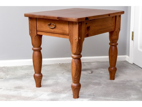 Vintage Lane Furniture End Table With Single Drawer