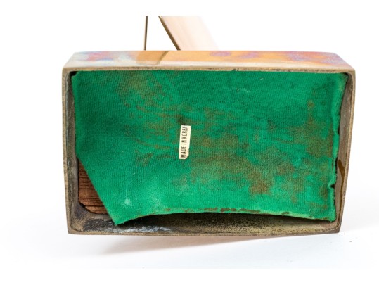 Decorative Brass Abstract Fish Head Sculpture