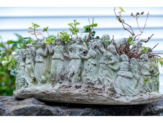 Nina Studios Quakertown Cast Stone Planter