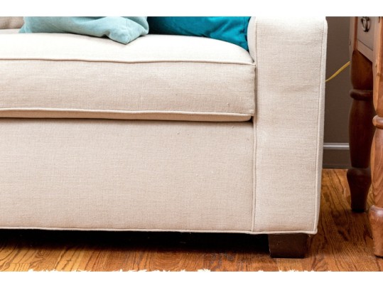 Mitchell Gold + Bob Williams Upholstered Loveseat Sofa (2 Of 2)