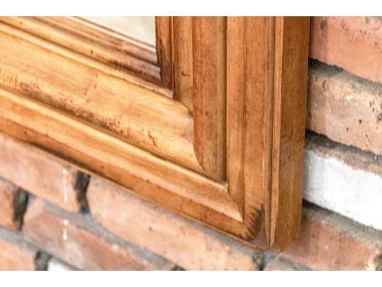 Rustic Chic Large Wooden Framed Mirror