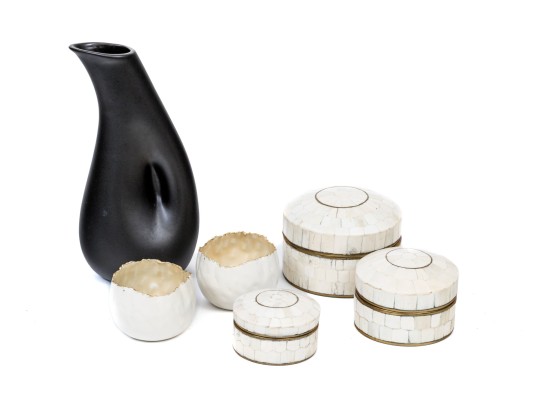 Tabletop Assortment Including Tiffany & Co. Water Pitcher