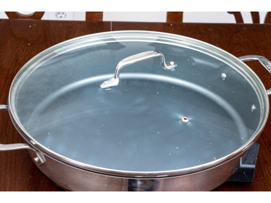 All-Clad Electric 7 Quart Skillet With Lid