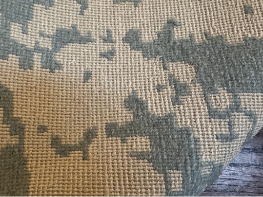 Nepalese Hand-Knotted Wool And Silk Area Carpet, 7'-10