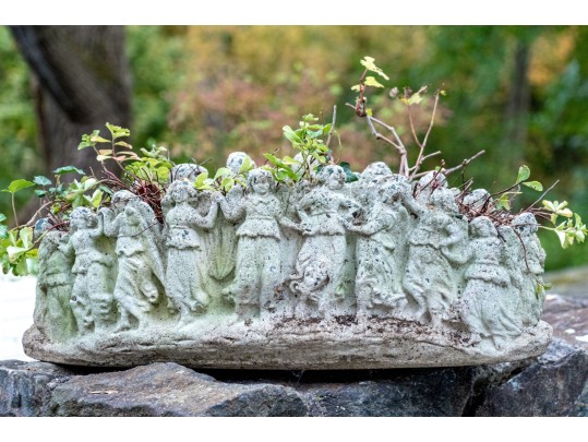 Nina Studios Quakertown Cast Stone Planter