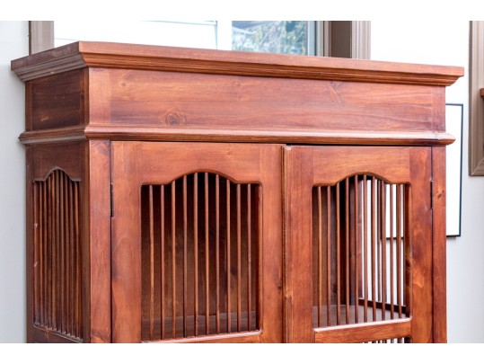 Indonesian Style Birdcage Bookcase (2 Of 2)