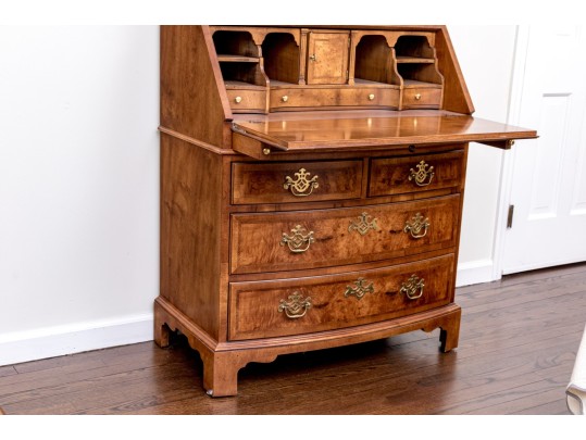 Stunning Illuminated Secretary Bow Front Chest