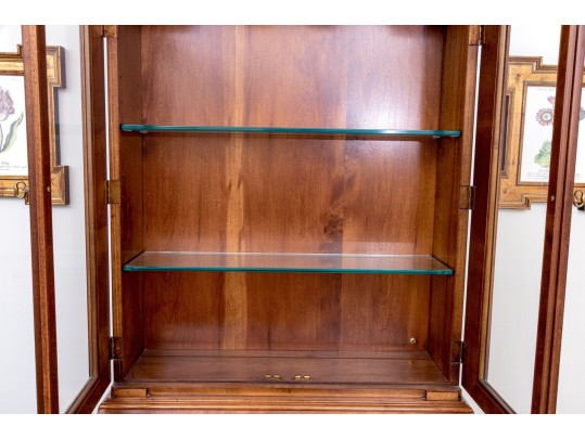 Stunning Illuminated Secretary Bow Front Chest