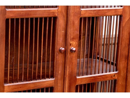 Indonesian Style Birdcage Bookcase (1 Of 2)