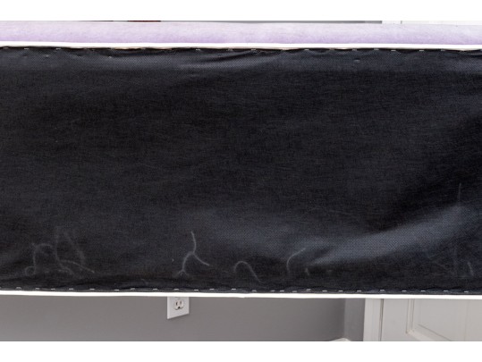 Chic Custom Upholstered Lucite Bench