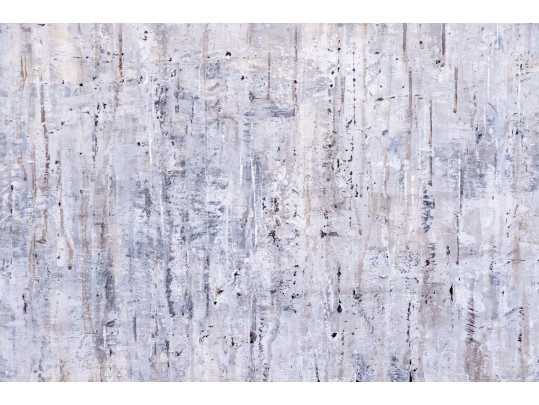 Signed Abstract Painting On Canvas, 2011, 6' X 4'