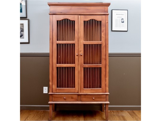 Indonesian Style Birdcage Bookcase (1 Of 2)