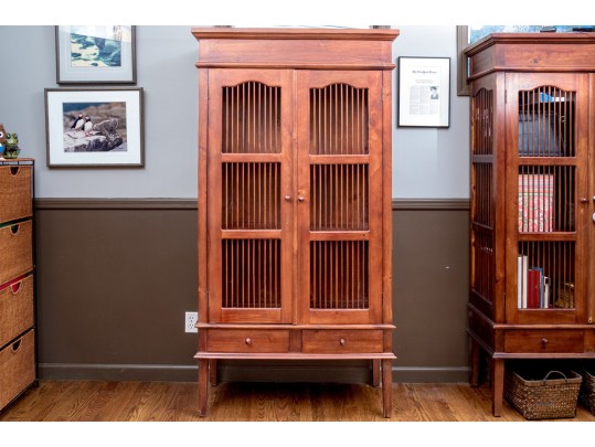 Indonesian Style Birdcage Bookcase (2 Of 2)