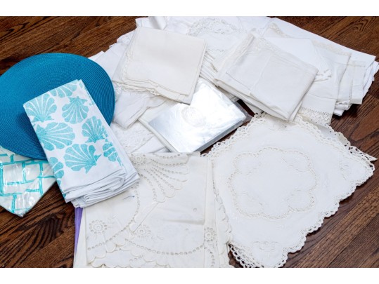 Collection Of High Quality Table Linens Including Christian Dior