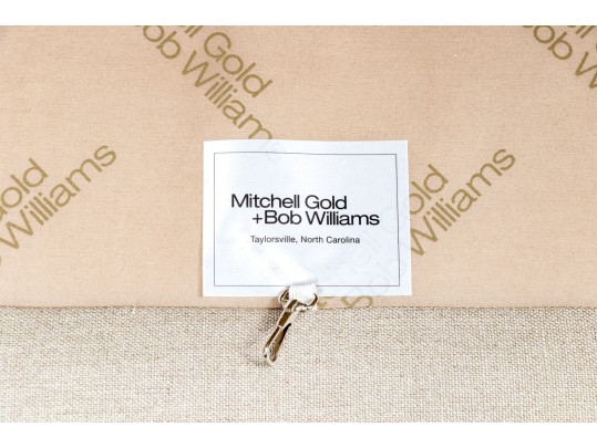 Mitchell Gold + Bob Williams Upholstered Loveseat Sofa (1 Of 2)