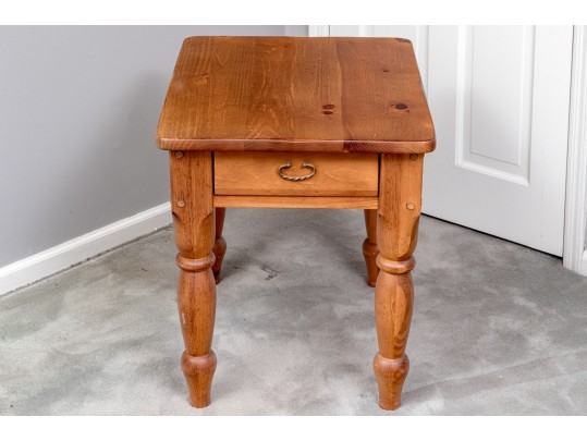 Vintage Lane Furniture End Table With Single Drawer